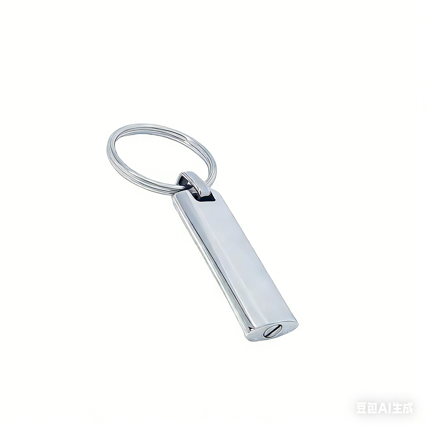 Cremation Cylindrical Urn Pet Memorial Keychain -K030