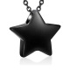Cremation Urn Necklace Star Pendant Memorial Jewelry-A030