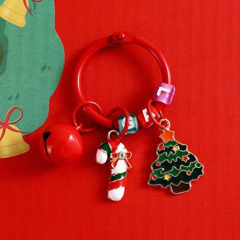 Christmas Keychain Xmas Tree Pendant Party Gifts - K026-1
