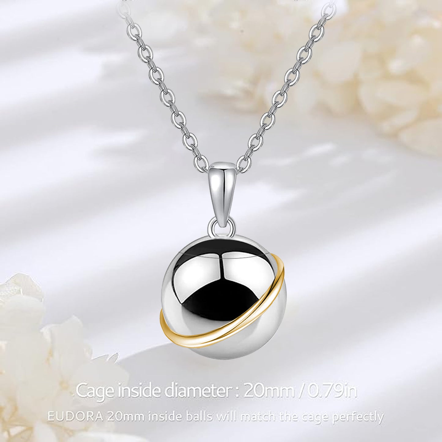 Cremation Urn Necklace Planet Pendant for Ashes-A039