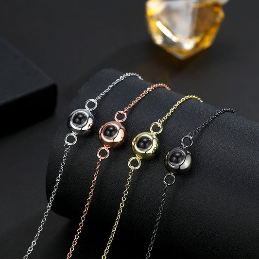 Personalized Photo Projection Bracelet Basic Style - P023